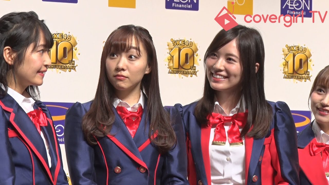松井珠理奈が休養中を語り、須田亜香里は松井の不在中の思いを明かす！！『SKE48 10周年記念 イオンカード(SKE48)デビュー発表会』囲み取材