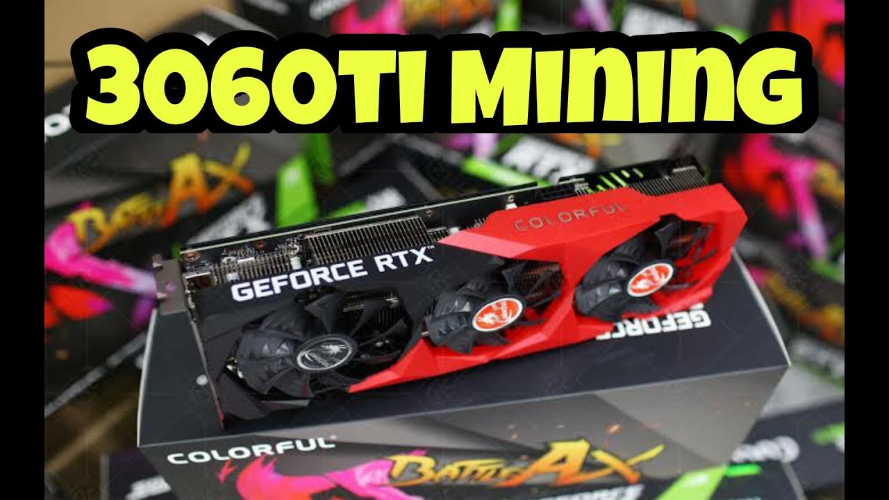 RTX 3060ti Hashrate on Ethereum