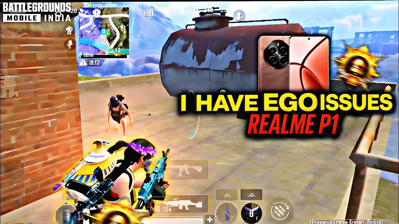 This Is My Biggest Problem..❓Ego issue | BGMI & PUBG | REALME P1 📱@Gokugaming09 