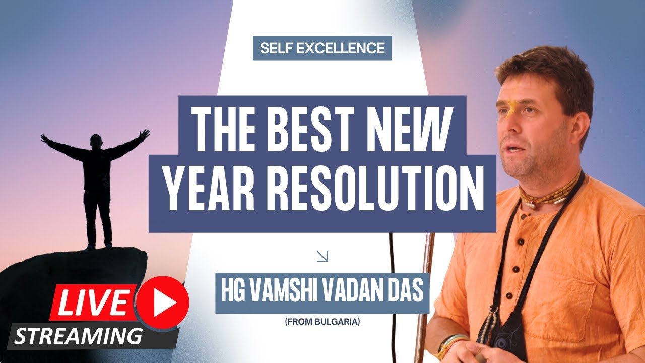 The Best New Year Resolution By HG Vamshi Vadan Das (From Bulgaria) | 28th Dec, 2025