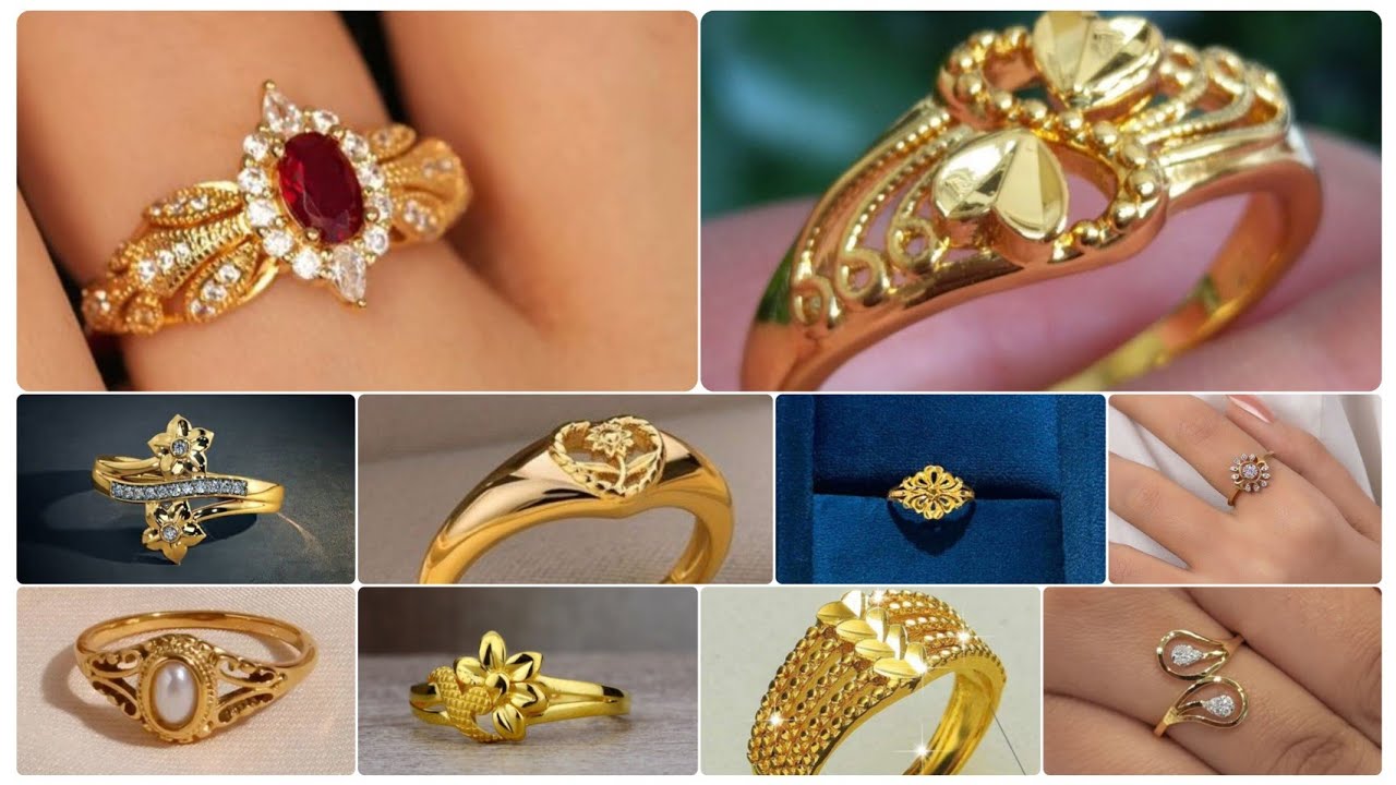 Latest Gold Rings Designs 2025😍/गोल्ड के रिंग की डिज़ाइनस