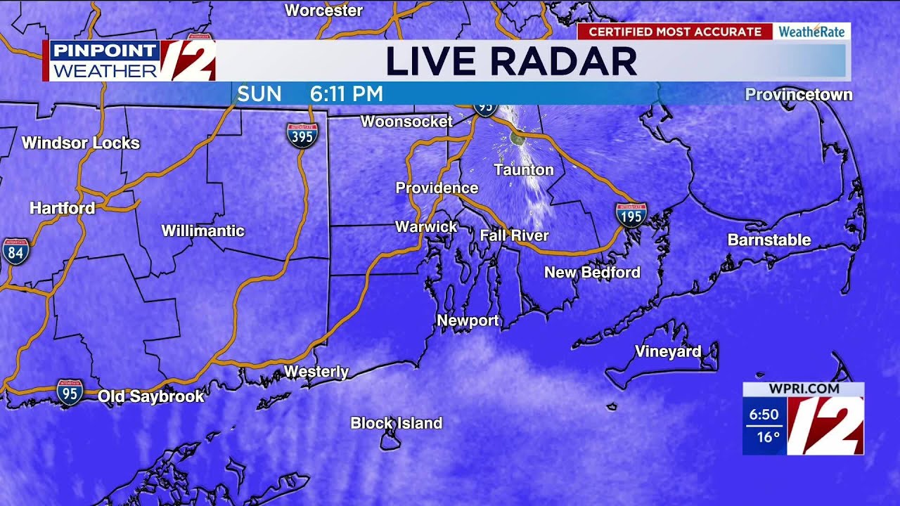 WPRI 12 Weather Forecast 1/25/26