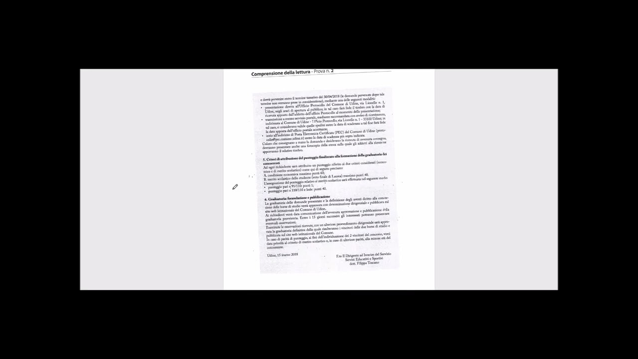 CILS C1| Dicembre 2018 | Comprensione della Lettura| 2/3 con soluzioni