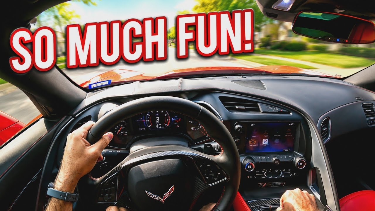 C7 Chevy CORVETTE Z51 STINGRAY 4K POV Drive!