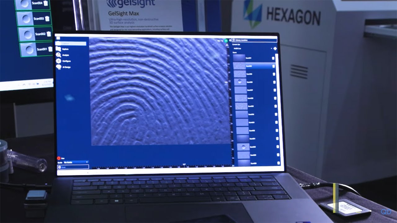 GelSight Max 3D Tactile Surface Measurement