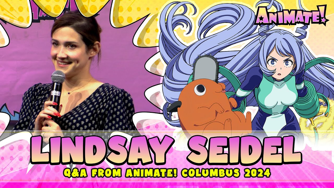 Lindsay Seidel Q&A | Animate! Columbus 2024 | Chainsaw Man, My Hero Academia, Attack on Titan