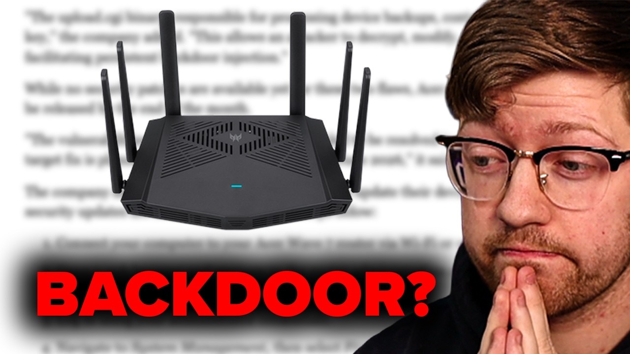 I hate to say it but the router situation is insane