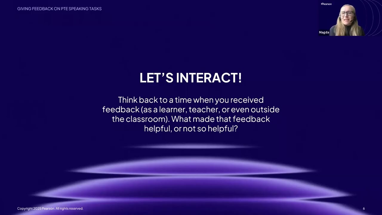 I Teach PTE | Giving Feedback on PTE Speaking Tasks