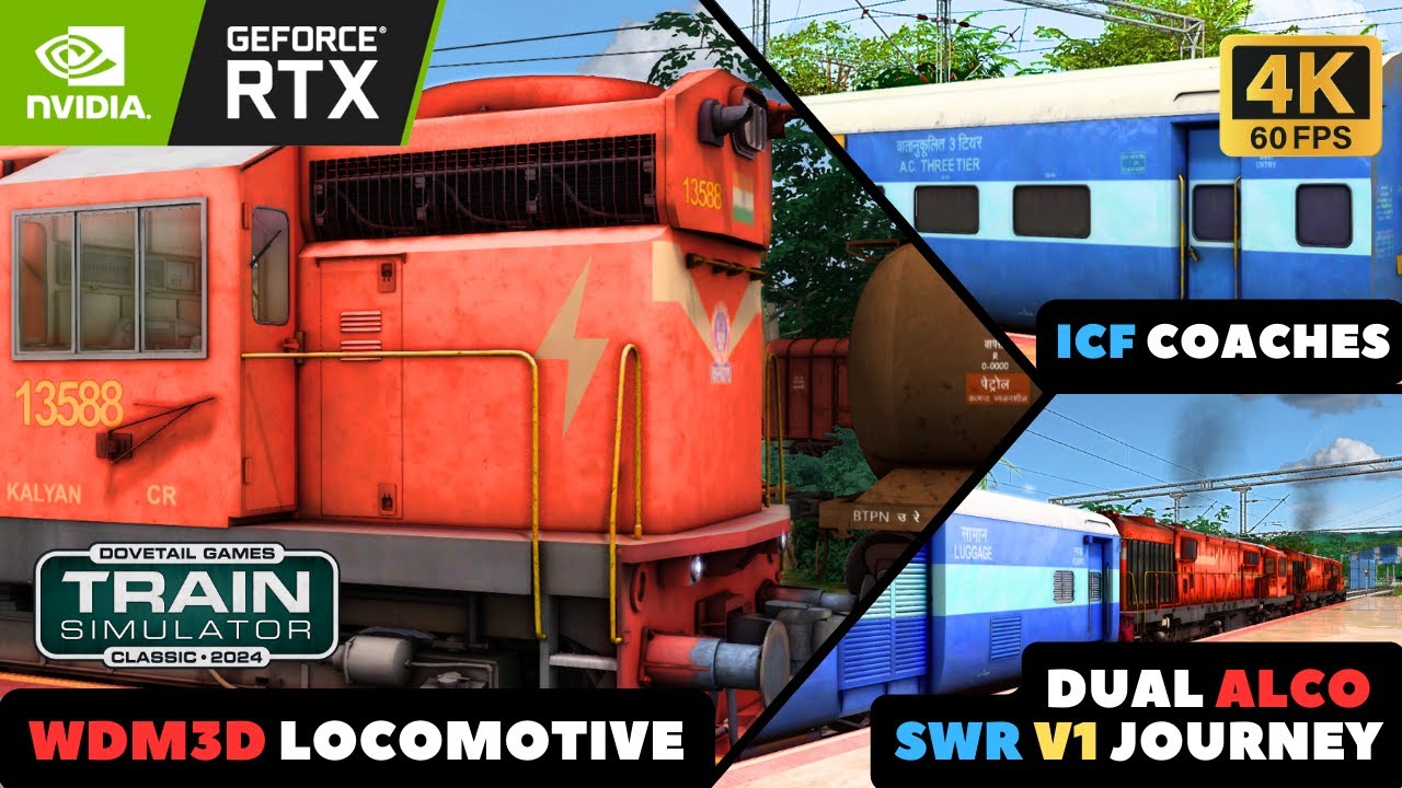 Indian Railway Train Simulator Full Journey on 17022 Vasco da-Gama Weekly Express Kulem  to Londa