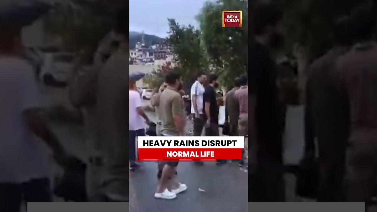 Heavy Rain Triggers Flood-Like Situation In J&K's Rajouri, Low-Lying Areas Submerged | Monsoon