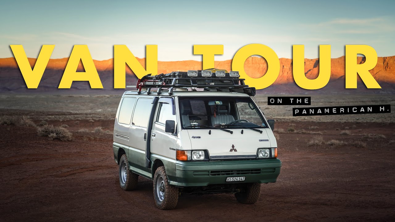 le MEILLEUR VAN pour parcourir la PANAMÉRICAINE ??! Mitsubishi L300 Delica 4x4