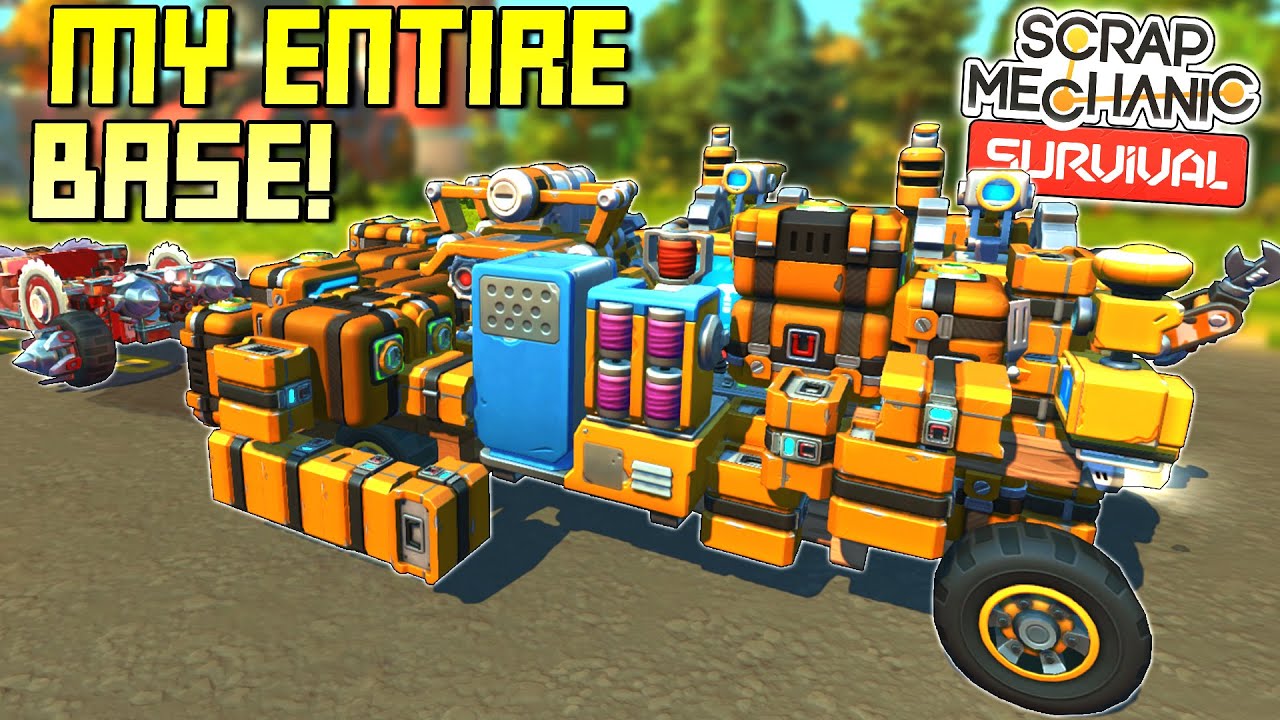 Packing My ENTIRE BASE Onto ONE VEHICLE and Moving Locations! - SM Survival Mode [SMS 24]