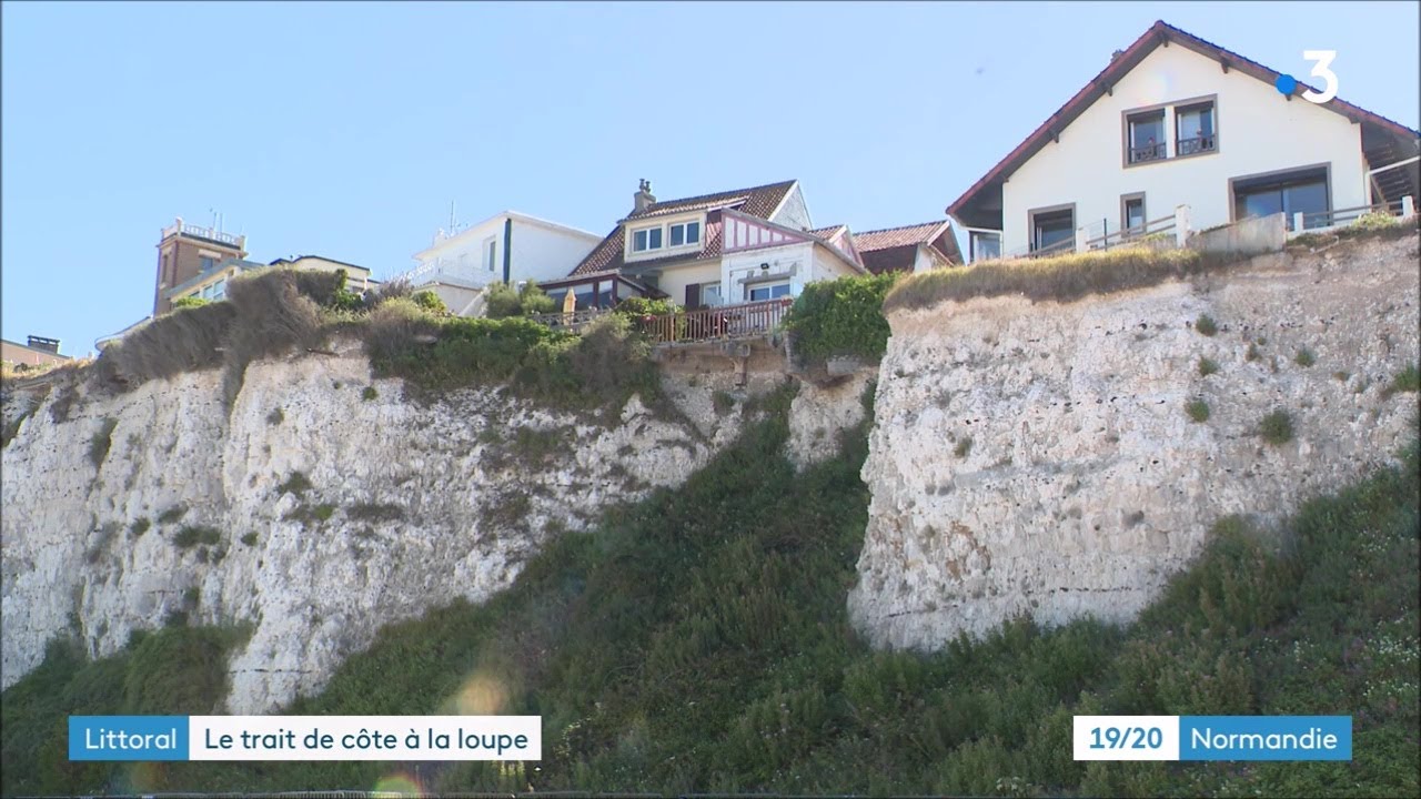 Seine-Maritime : une étude pour mesurer le recul des falaises sur le littoral