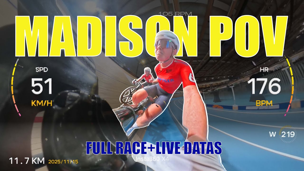 INSANE SPEED! Full madison from Izzy's POV with live data at Copenhagen 3days