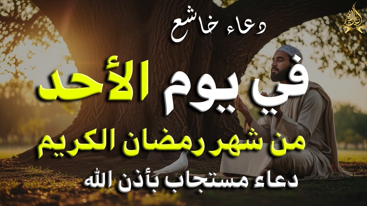 دعاء فى يوم الاحد المستجاب دعاء يوم 5 من شهر رمضان للرزق والشفاء العاجل وقضاء الحوائج 🤲(4k)