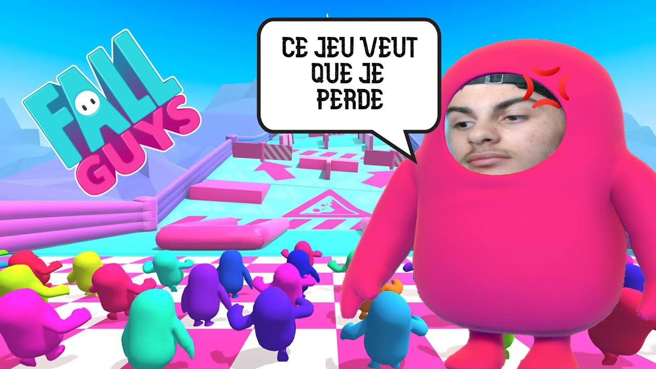 CE JEU VEUT QUE JE PERDE !!! Fall Guys