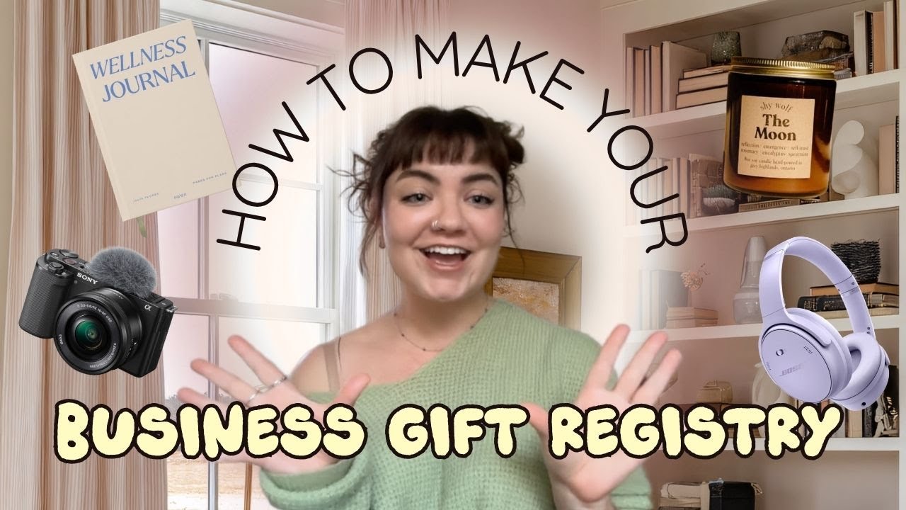 How To Make A Business Gift Registry
