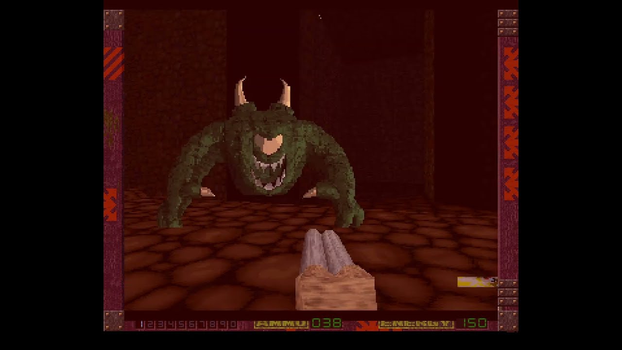 Amiga 1200 Demo - Alien Breed 3D 2 (CU Amiga 134) (68040/25)