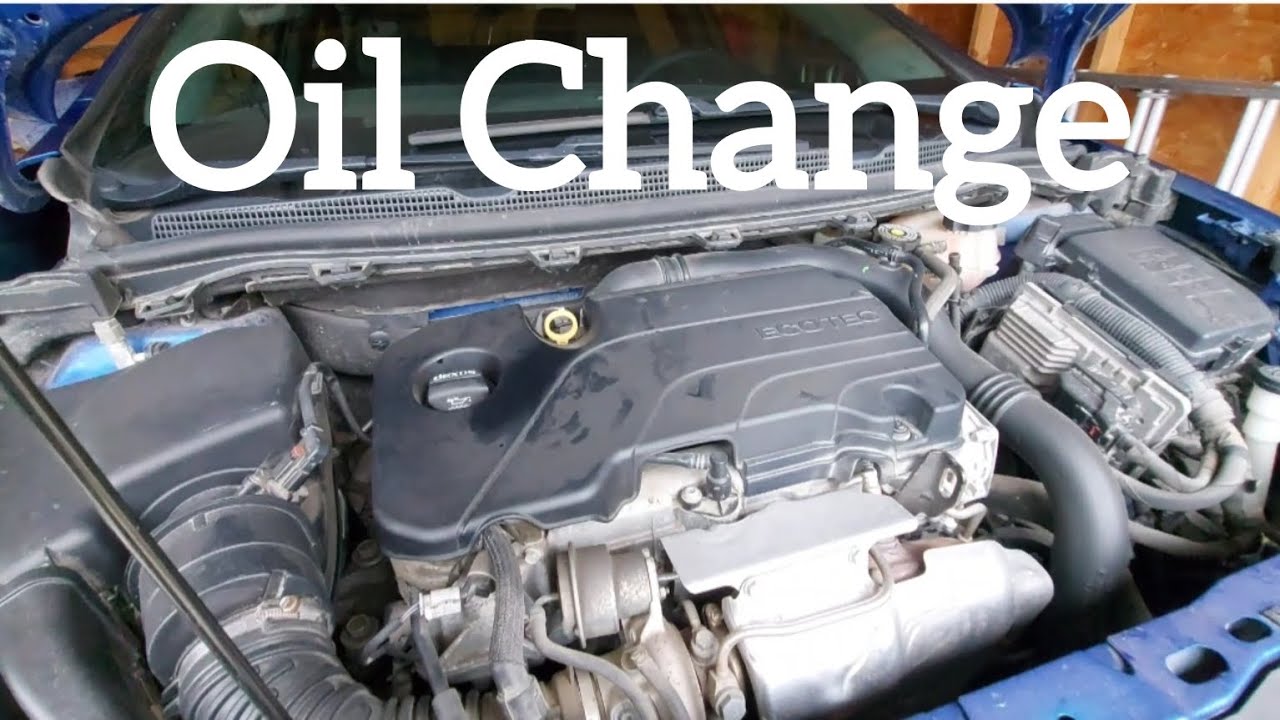 Oil Change on 2017-2019 Chevy Cruze