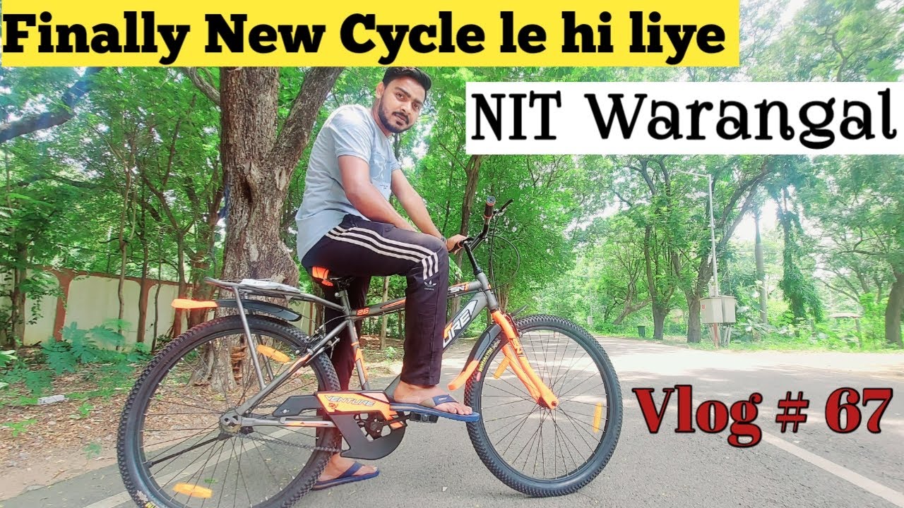 Finally New Cycle le hi liye || VLOG # 67 || NIT WARANGAL ||