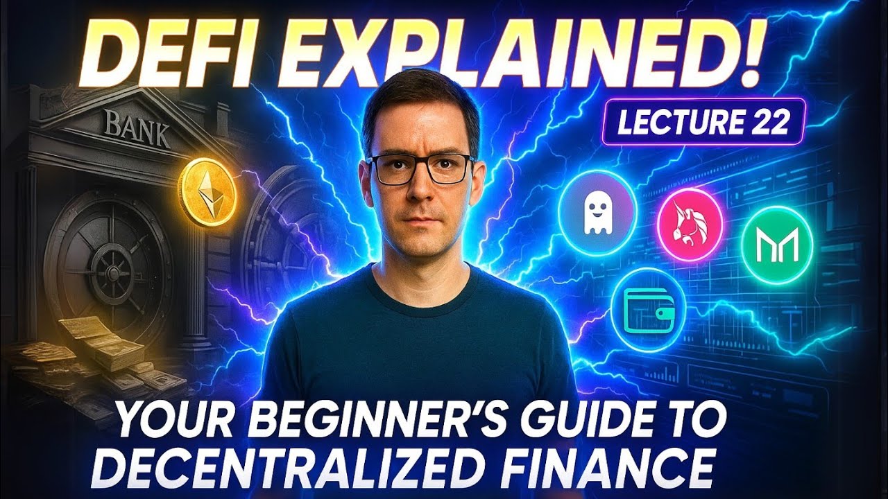 Lecture 22| Decentralized Finance (DeFi) Explained | Beginner&rsquo;s Guide to DeFi in Blockchain