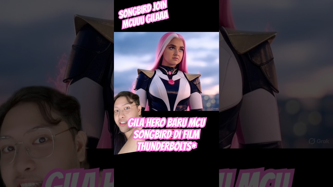 SONGBIRD HERO BARU MCU AVENGERS THUNDERBOLTS MELISSA GOLD SONGBIRD AVENGERS DOOMSDAY