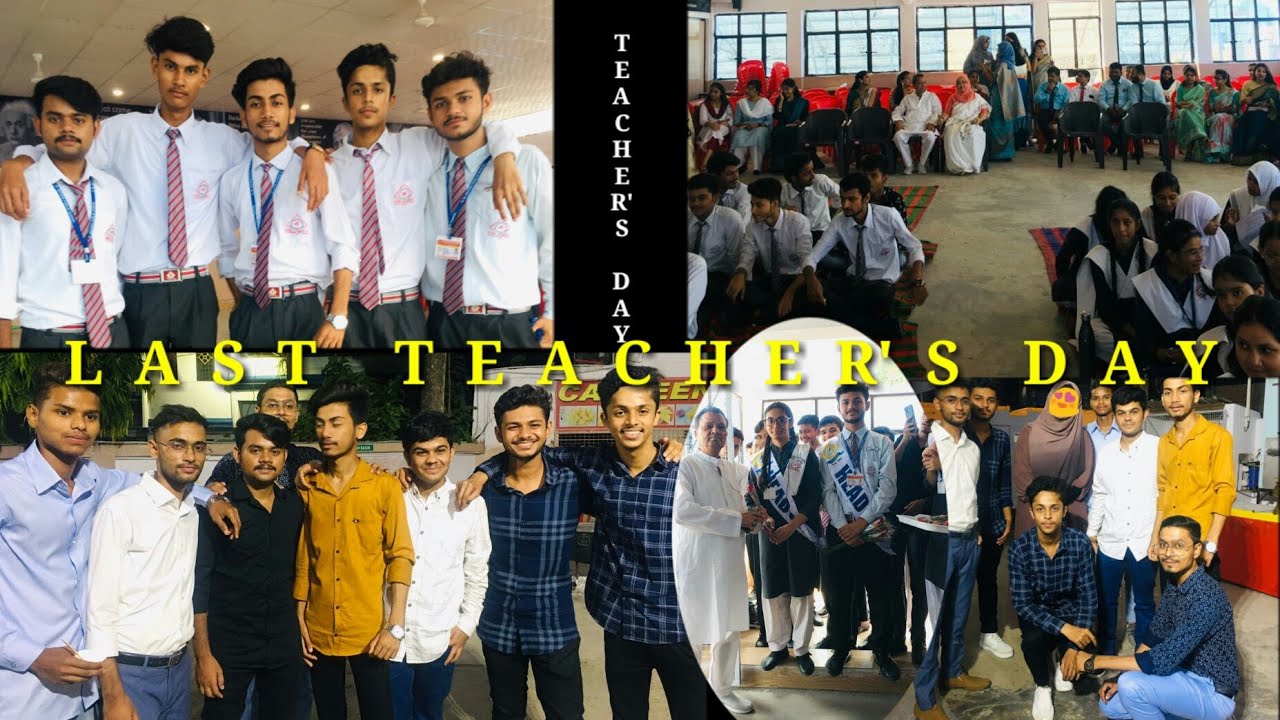 Last Teacher's Day of My School | Memories with Wonderful Teachers and Friendzz | A.M. Oxford School