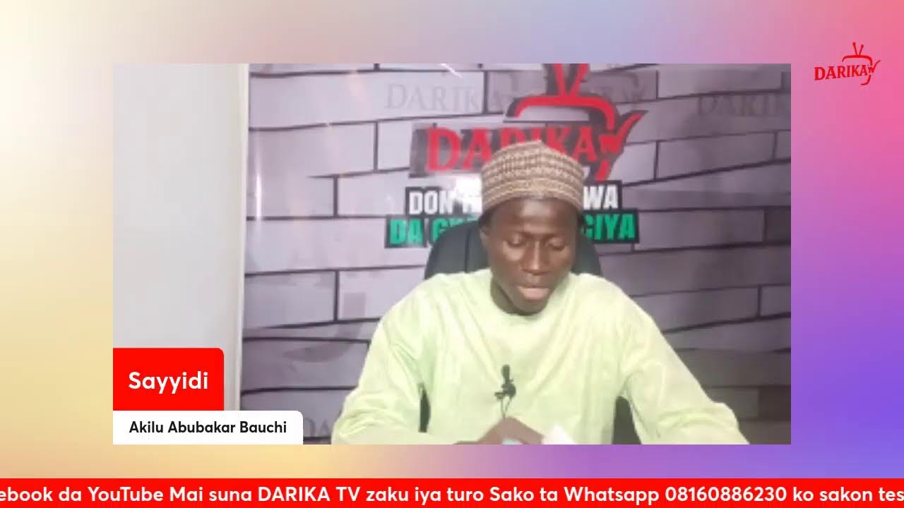 KARATUN Alburda Zama na 2 Tare da Sayyidi Akilu Abubakar Bauchi