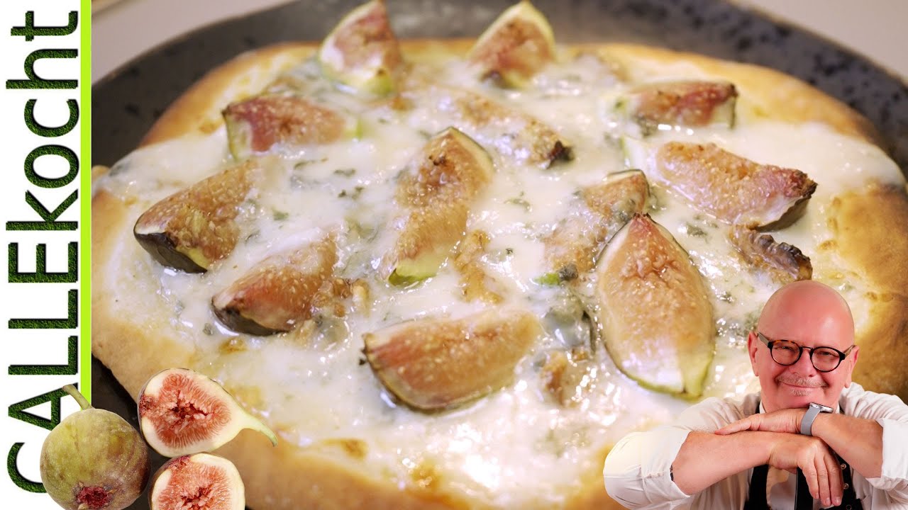 Pizza Bianca selber machen im Backofen auf zweierlei Art. Ital. Rezept