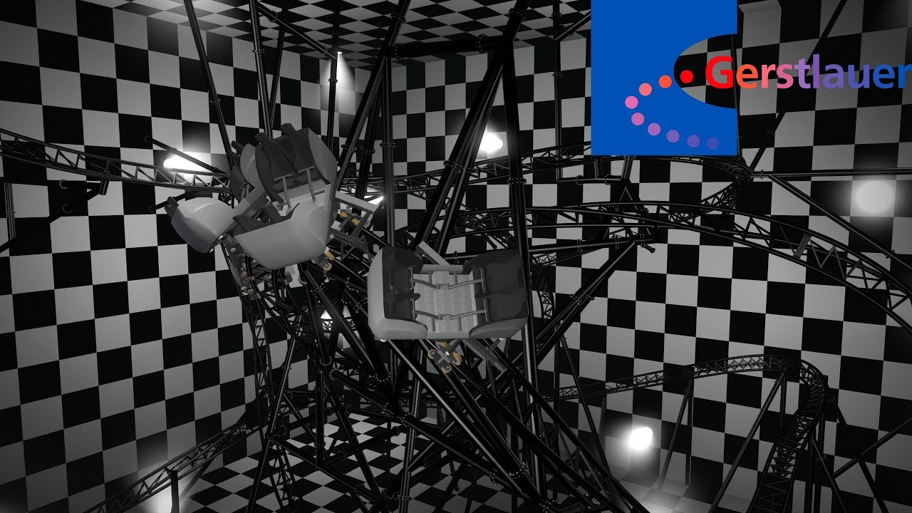 Confusion Indoor Spinning Coaster | NoLimits 2