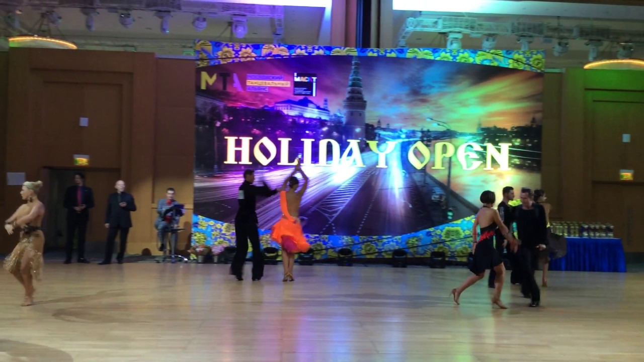 Любовь Баева - Дмитрий Тарута Holiday Open 2016 Pro-Am Paso
