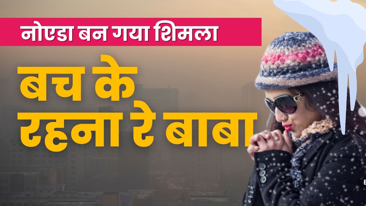 Noida Weather News & Update | Cold & Foggy Weather Today