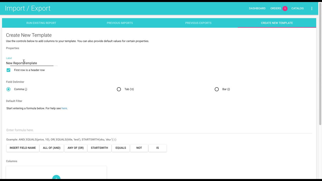 How to bulk upload new SKUs into Zentail