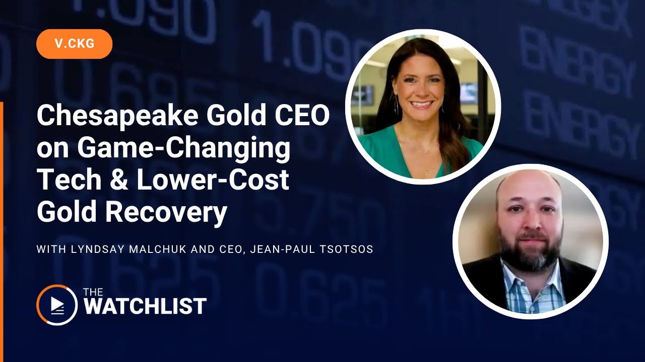 Chesapeake Gold CEO on Game-Changing Tech & Lower-Cost Gold Recovery