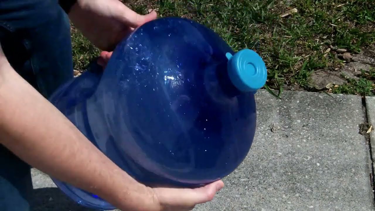 Convert single use 5 gallon jugs to hurricane water storage with reusable silicone tops $2 each
