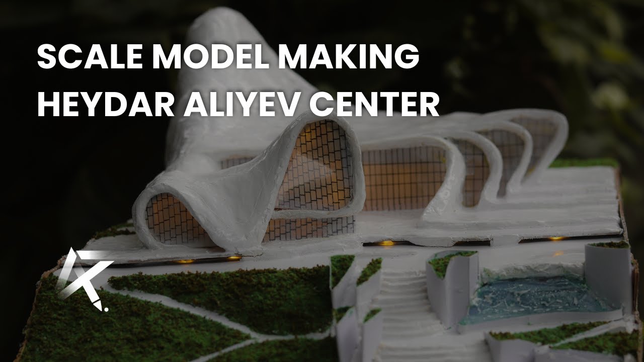 Architecture in Mapua: Scale Model Making | Heydar Aliyev Center by Zaha Hadid