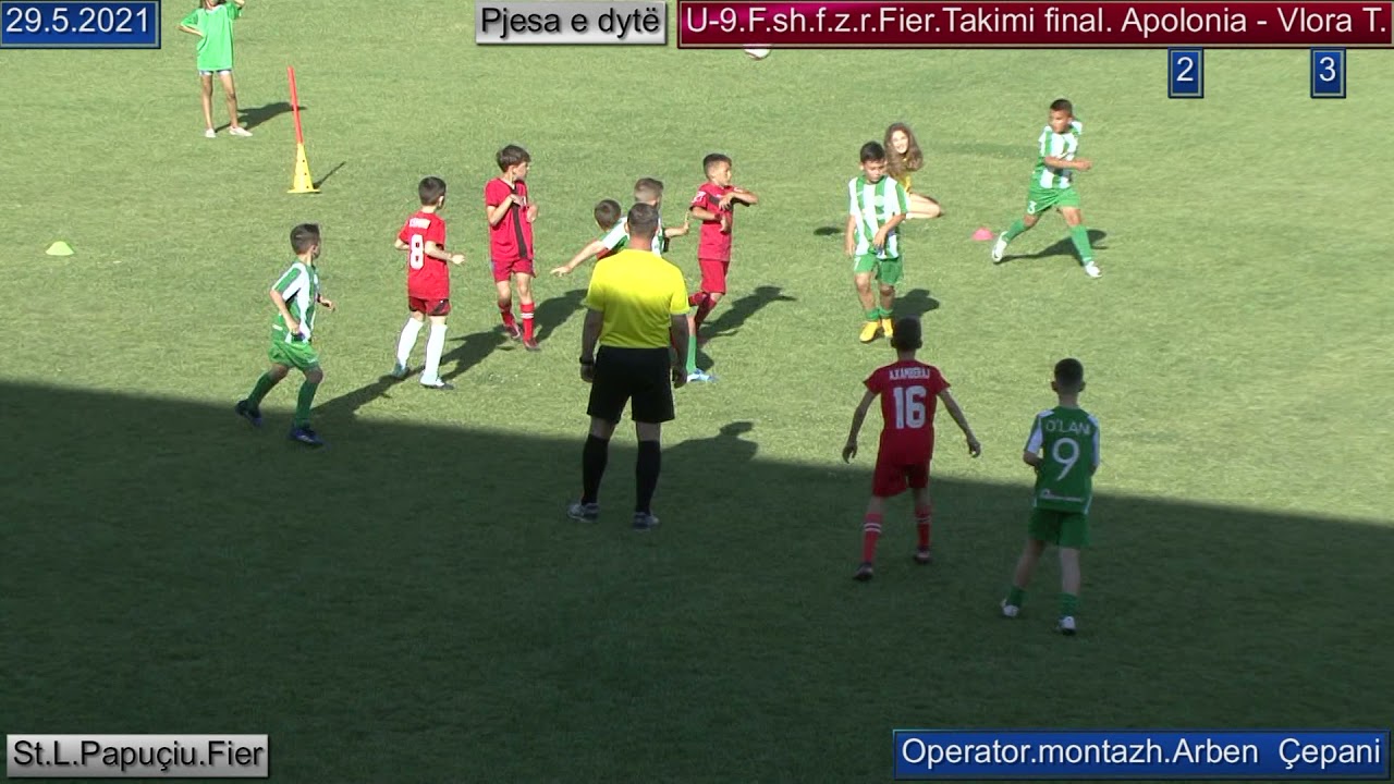 F sh f z r Fier 29 5 2021 U 9 Takimi final  Apolonia   Vlora T,Pjesa e Dytë 2
