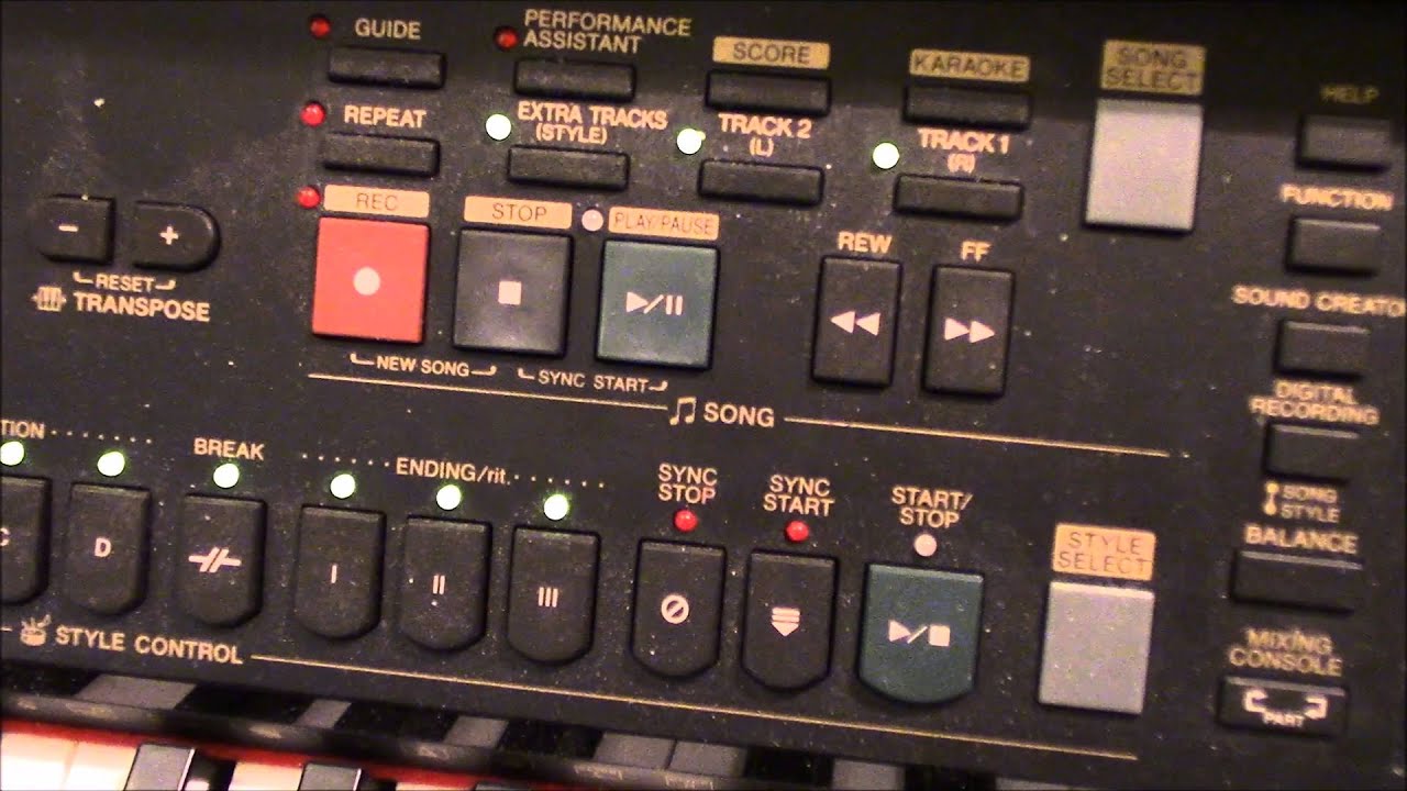 Clavinova Continuous Play