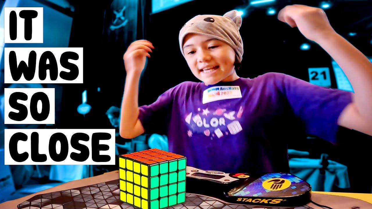 The Highs And Lows Of Speed Cubing (emotional) // AUS NATS COMP VLOG