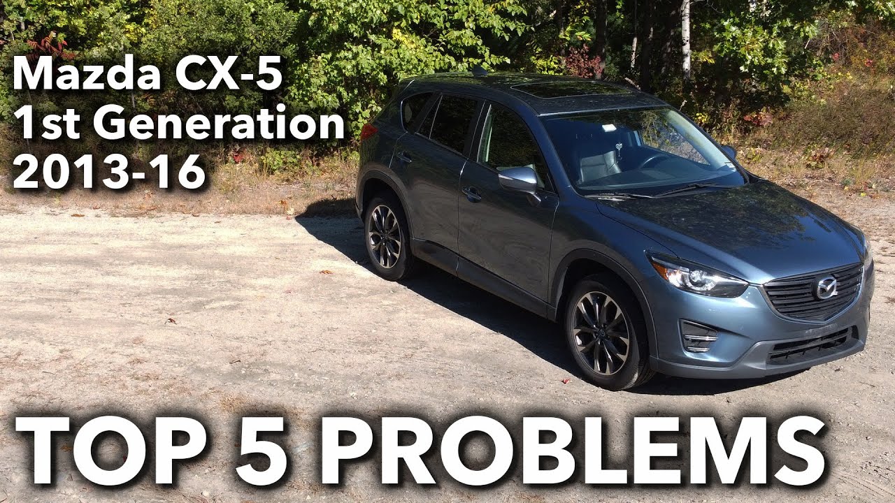 5 главных проблем внедорожника Mazda CX-5 1-го поколения 2013-16