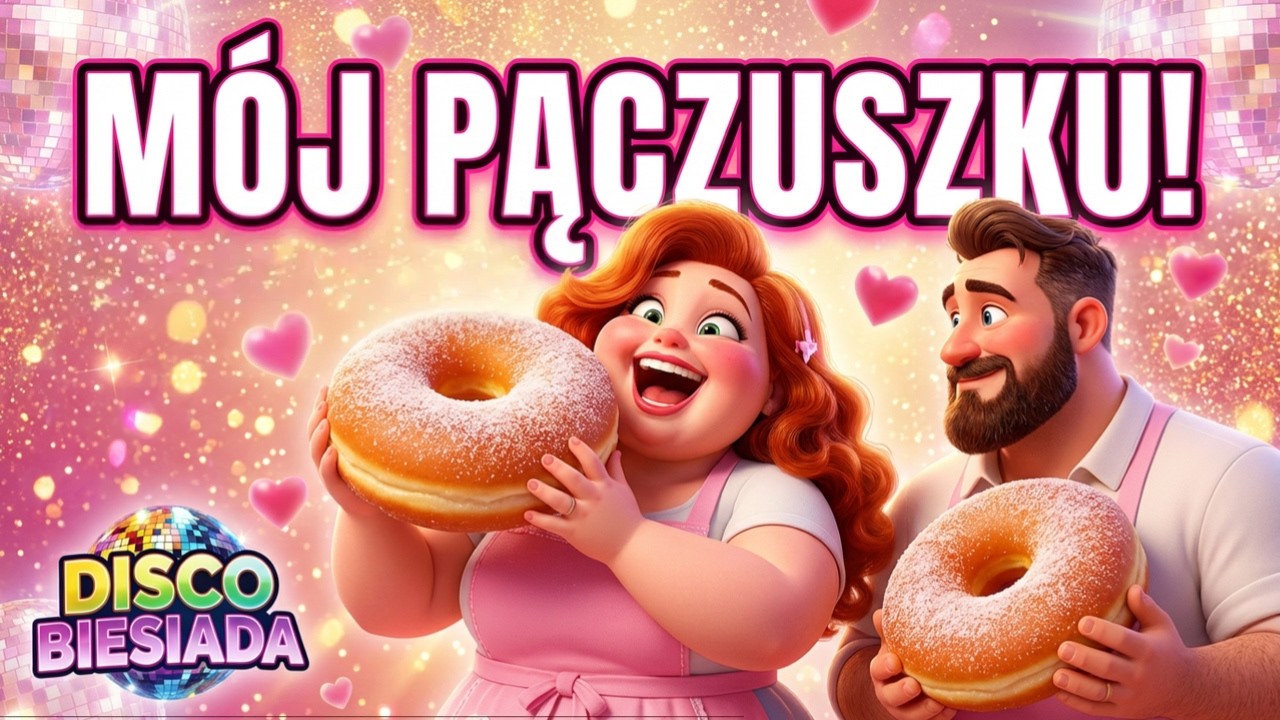 Mój Pączuszek 🥐 Szalona Disco Biesiada o Miłości na Tłusty Czwartek ❤️ Nowy HIT!