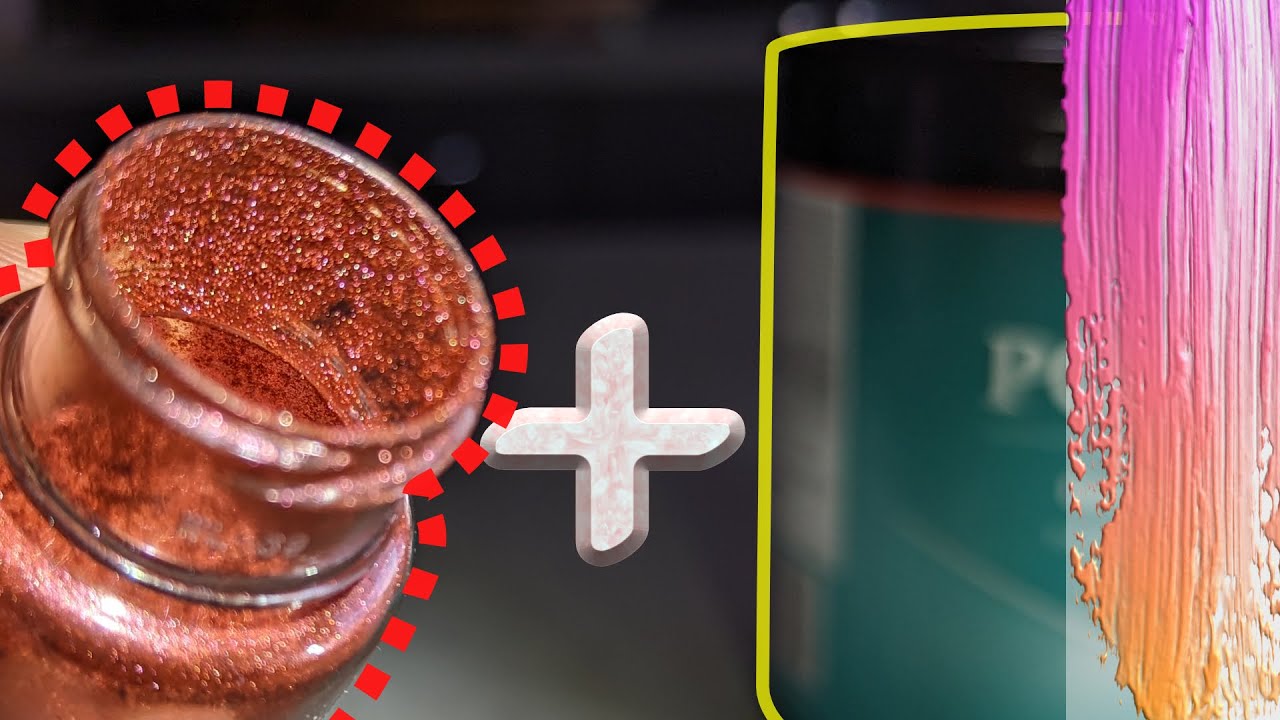 Acrylic Pour Tutorial: (How To) Mix Mica Powders For Pouring T.001