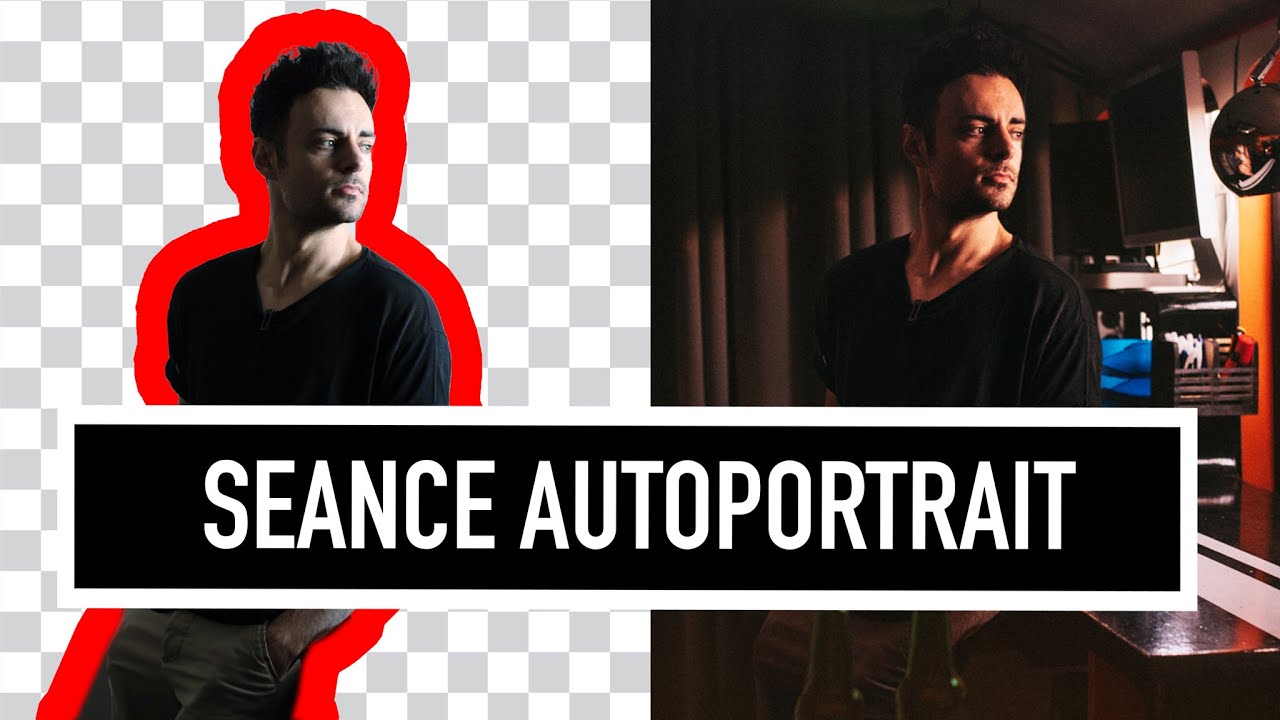 SEANCE AUTOPORTRAIT et COMPOSITING PHOTOSHOP