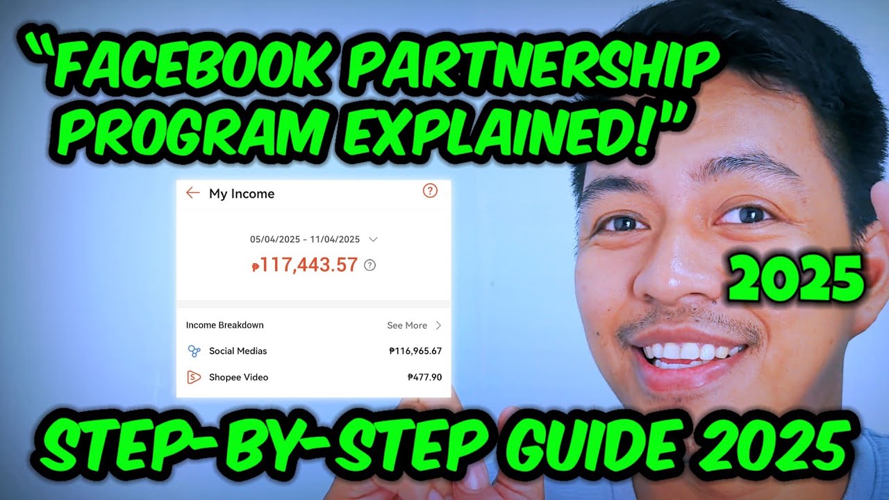 💸 PAANO KUMITA SA FACEBOOK AFFILIATE PARTNERSHIP 2025! (SHOPEE STEP-BY-STEP GUIDE) 💰 #fb #update 