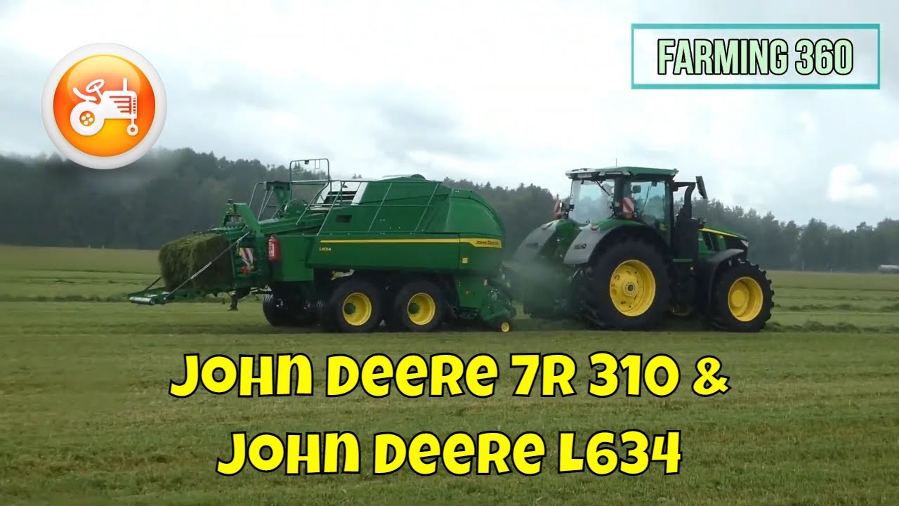 John Deere Demonstrations | John Deere 7R 310 & John Deere L634