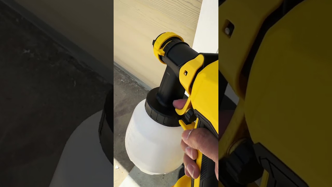 Dewalt has a paint gun and it sprays