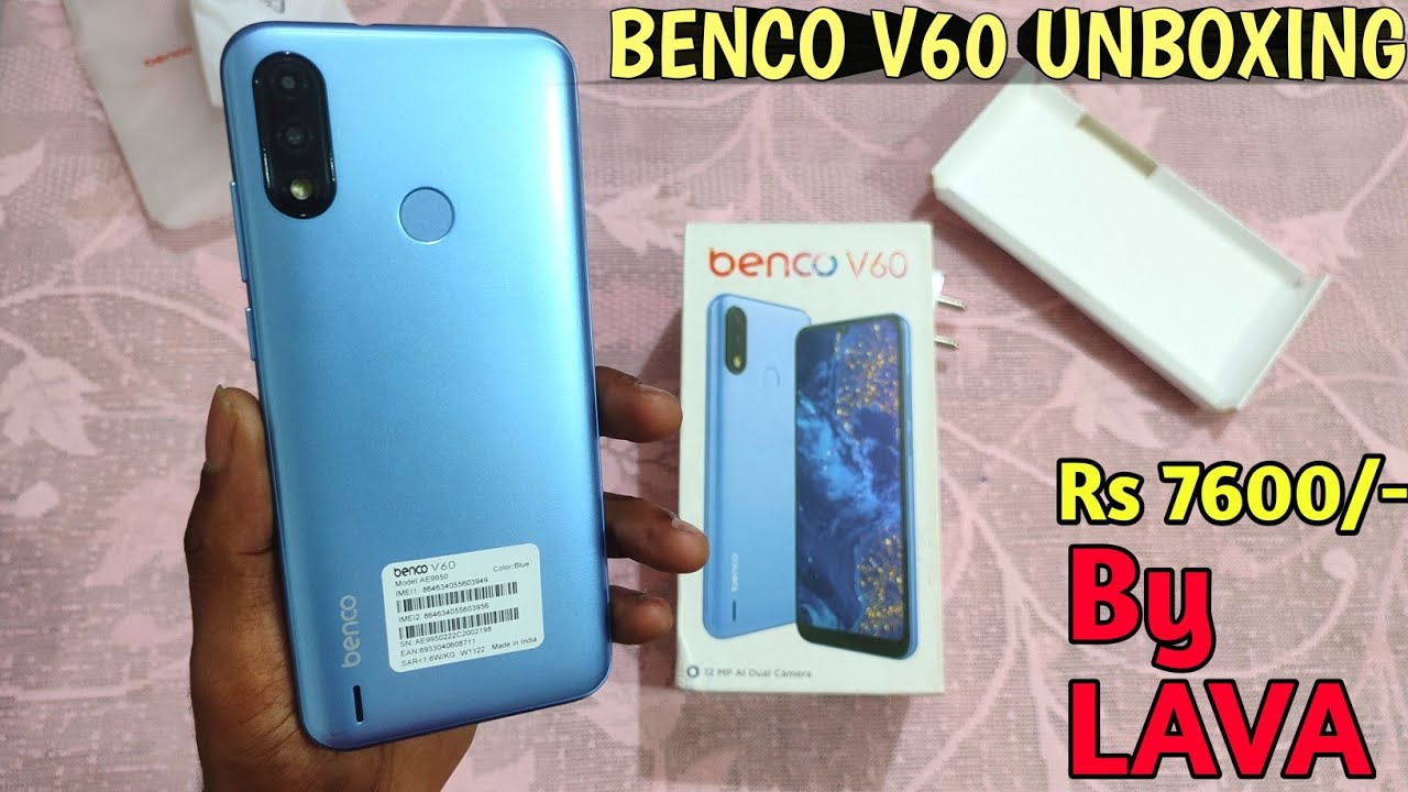 Benco V60 Unboxing Indian Smartphone Made by LAVA | Benco V60  | Benco V60 Review |