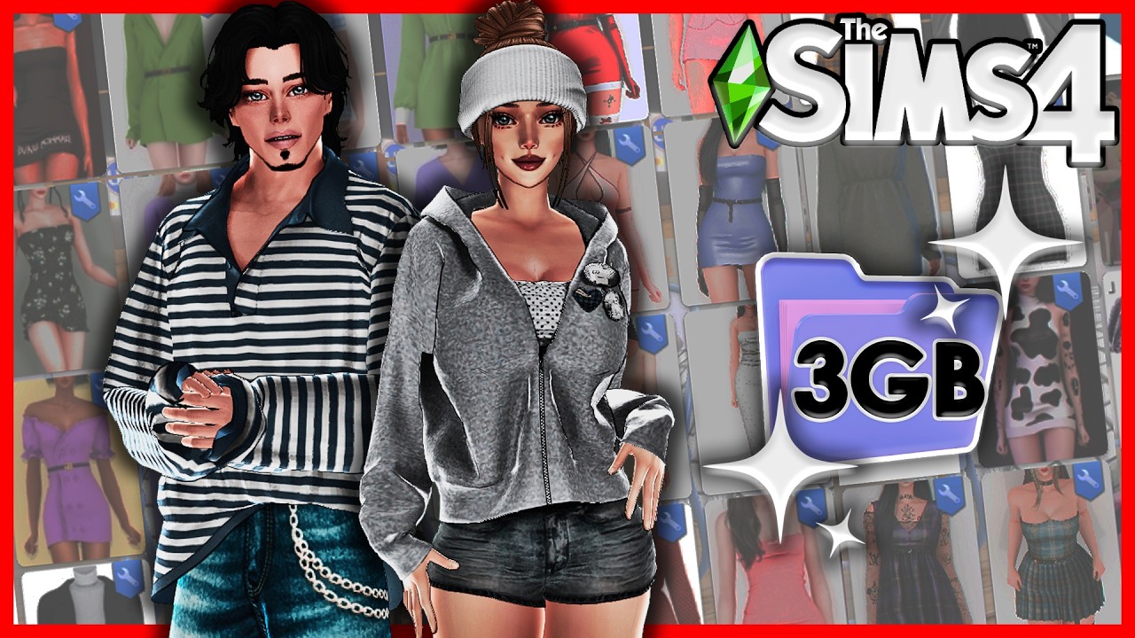 Sims 4 CC Folder Female Male CAS Custom Content Finds / CC HAUL