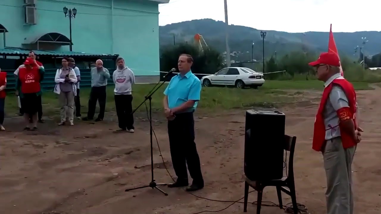 Выступление Виктора Ромашкина на митинге 17 08 2019