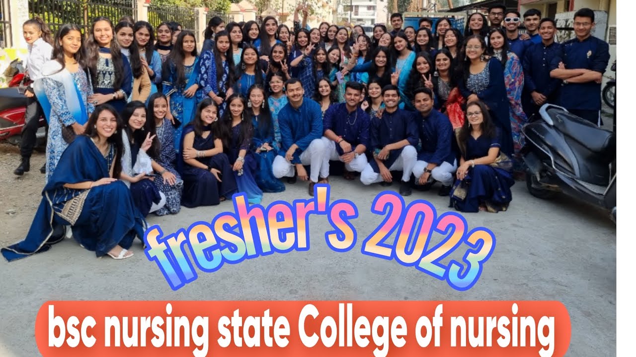 bsc nursing fresher's party 2023|| state college of nursing vlog#freshers